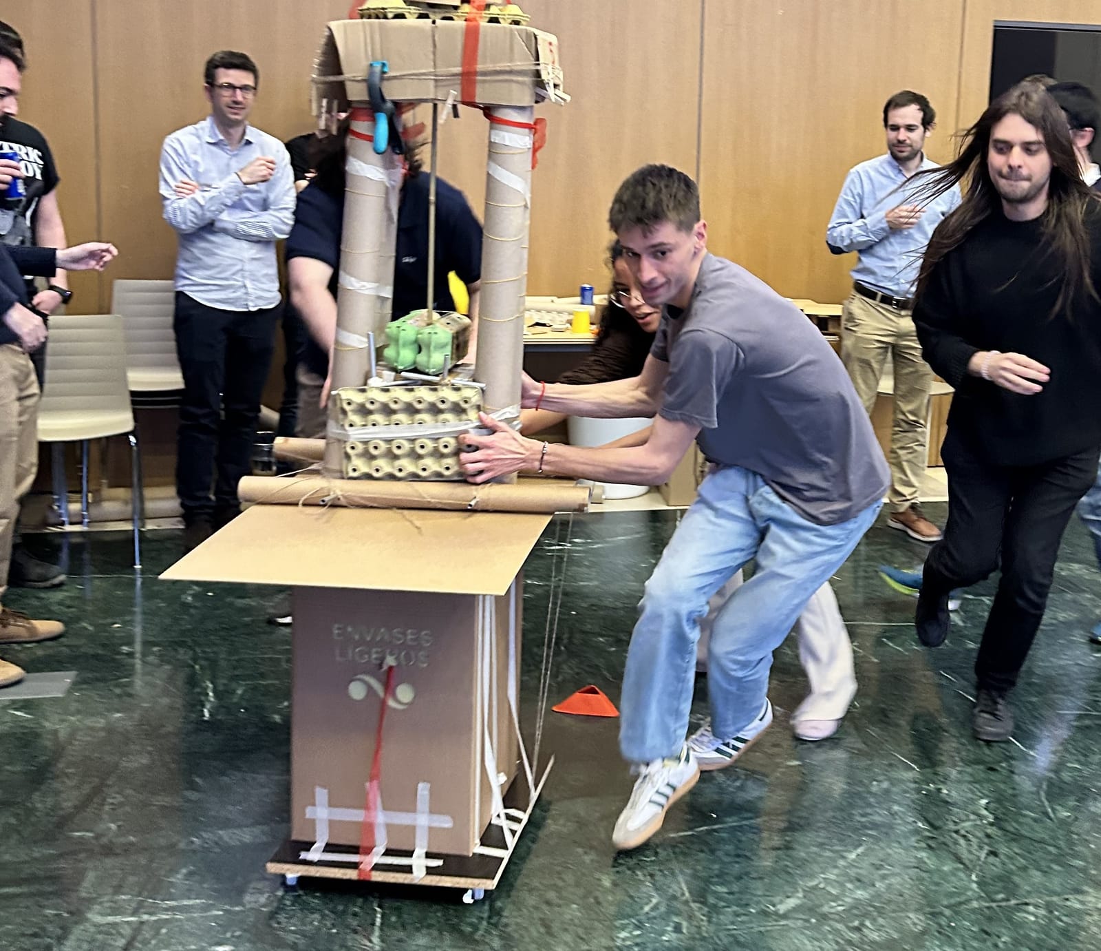 gravity · team building activity in Barcelona for companies