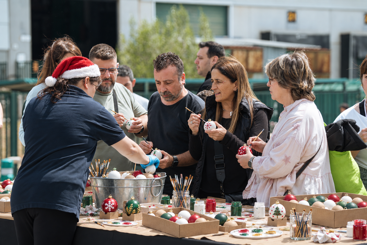 CHRISTMAS MARKET · activitat de team building a Barcelona per a empreses · foto 2